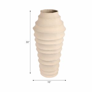 RIDERGATE IVORY VASE 33 (IN) 9