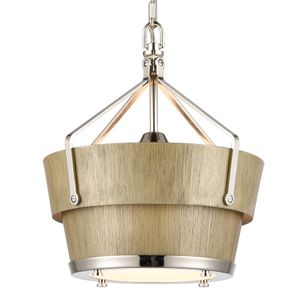 Marin 10.5'' Wide 1-Light Mini Pendant - Polished Nickel 4