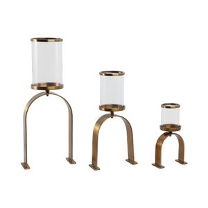 FLYNN GOLD CANDLE HOLDER 22 (IN) 3