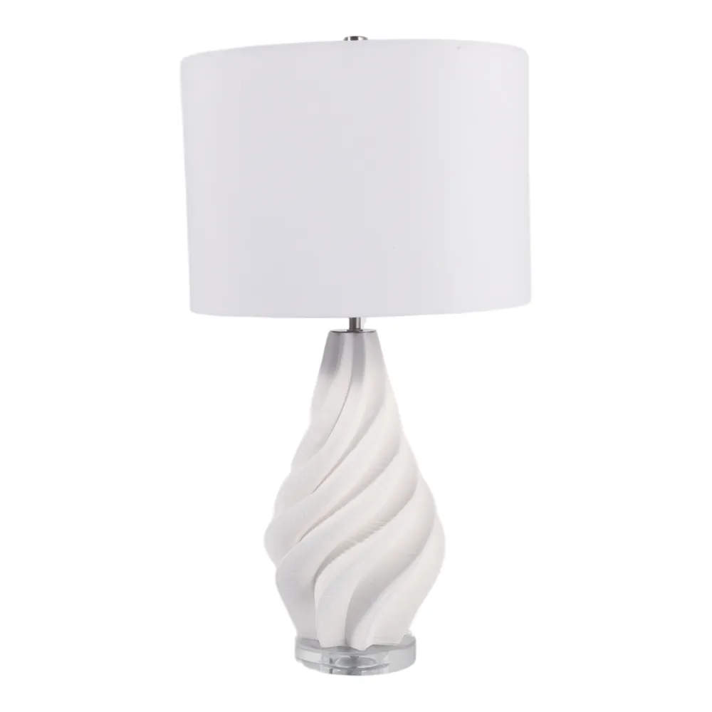 RIDERHAVEN WHITE LAMP 26 (IN)