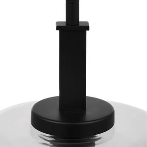 Melina 6.75'' Wide 1-Light Mini Pendant - Matte Black 4