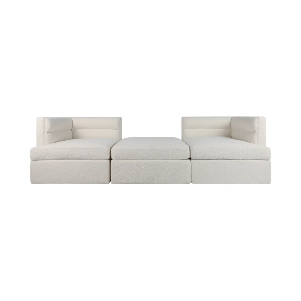 RUSHRUN IVORY SOFA 32 (IN)