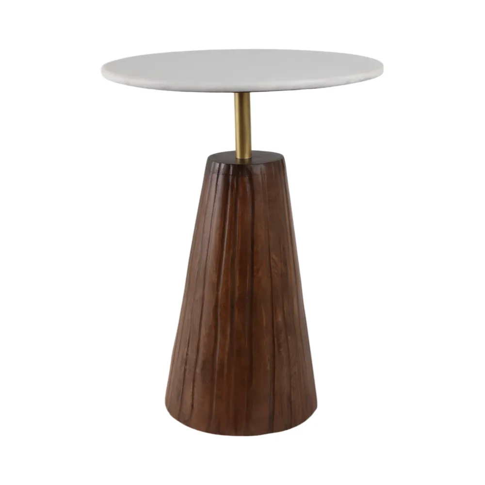 ZEBWAY BROWN TABLE 22 (IN)