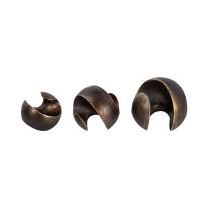TRUEWIND SET OF 3 BLACK DECOR 6 (IN) 6