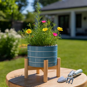ALDERRUN BLUE PLANTER 6 (IN) 2