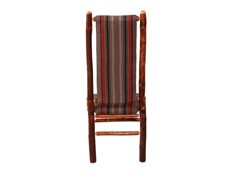 Hickory High Back Upholstered Back Side Chair - 
Customer's Own Material 5