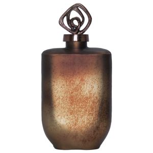 FINLEYGROVE BRONZE GLASS VASE 14 (IN) 1