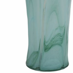 HARDENPORT BLUE GLASS VASE 15 (IN) 6