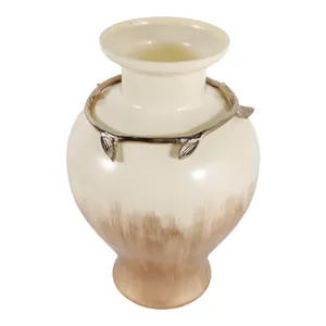 HOPEPORT GOLD VASE 19 (IN) 6