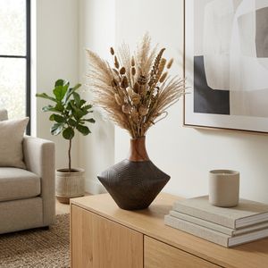 WARRENDALE BROWN VASE 9 (IN) 12