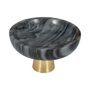 CARVERROSE GRAY BOWL 8 (IN) 4