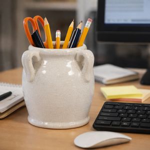 KENDALLPORT WHITE PENCIL CUP 6 (IN) 11