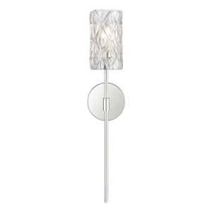 Forma de Crystal 24'' High 1-Light Sconce - Polished Chrome 1