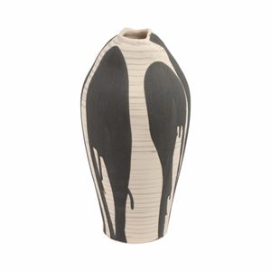HESTONHAM BLACK VASE 15 (IN) 4
