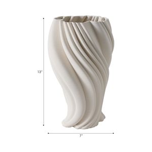 FULTONSHAW IVORY VASE 13 (IN) 3