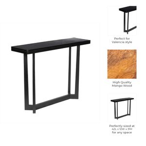 CALESHAW BLACK CONSOLE 31 (IN) 10