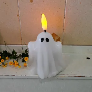 Mini Ghost Realistic Flame 2.75in H Set of 2 1