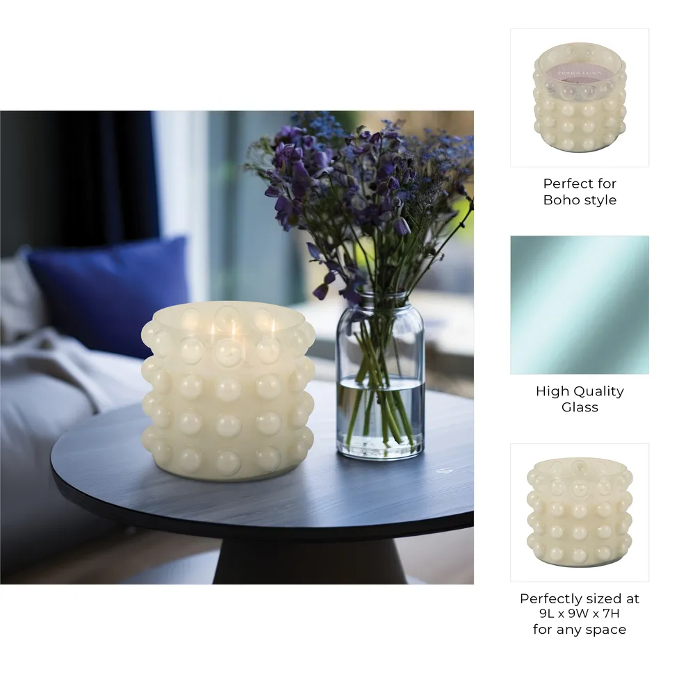 BUFORDHAM IVORY CANDLE 7 (IN)