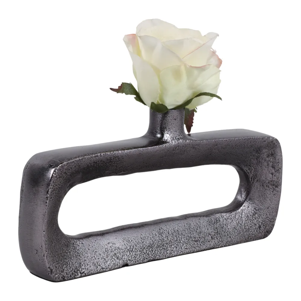 CLAYLEY BLACK VASE 4 (IN)