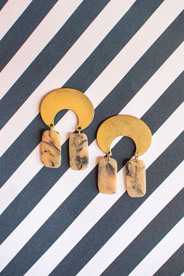 Ponderosa Drive Earrings \ Joy