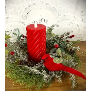 Wings of Grace 6.5in Candle Ring 1