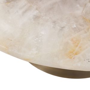 COLVINPORT GOLD COFFEE TABLE 17 (IN) 7