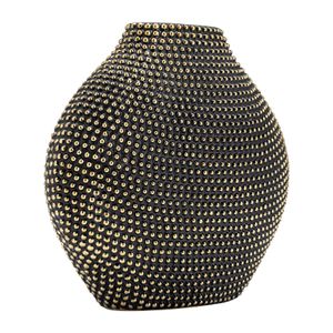 KEATONOAK BLACK VASE 16 (IN) 4