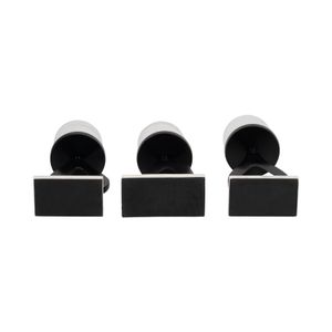 PALMERLAKE SET OF 3 BLACK CANDLE HOLDER 15 (IN) 8