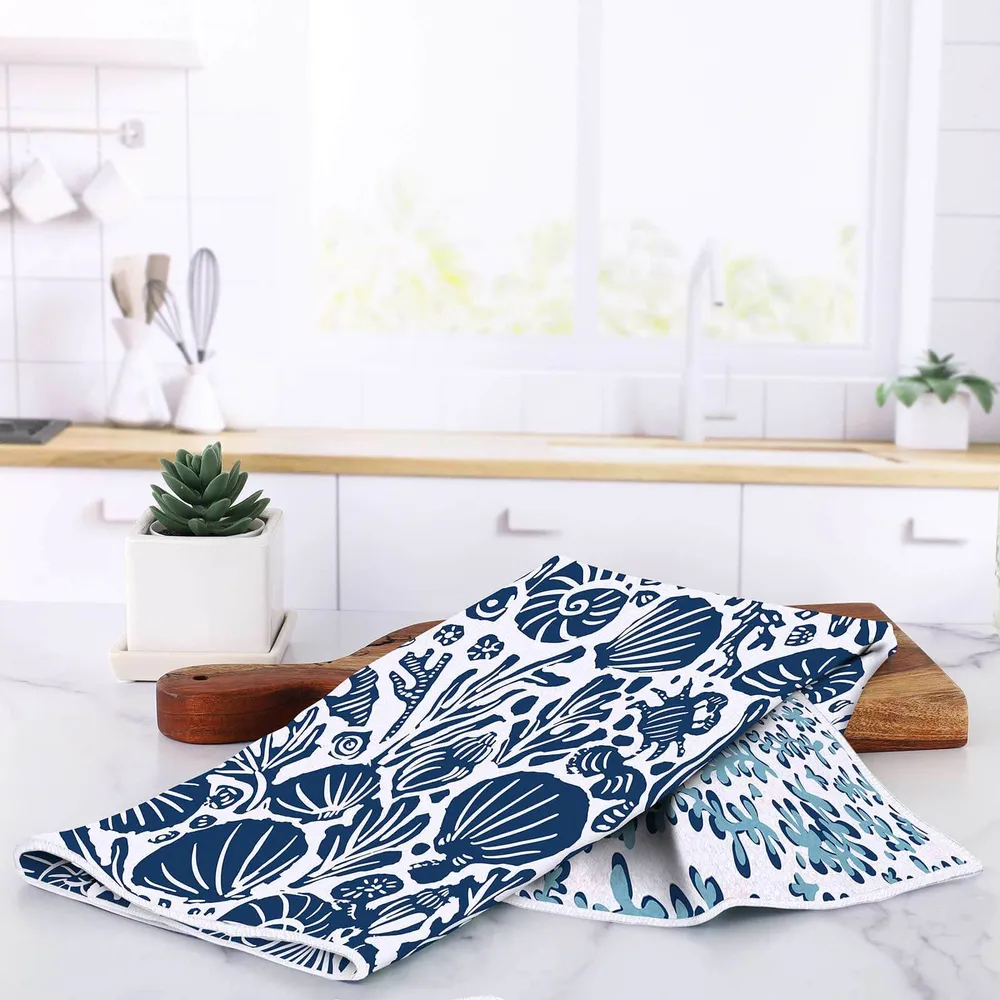 Sea Life Eco Kitchen Tea Towel
