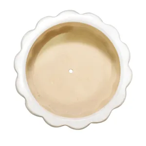 HARMONLAND SET OF 3 WHITE PLANTER 9 (IN) 6