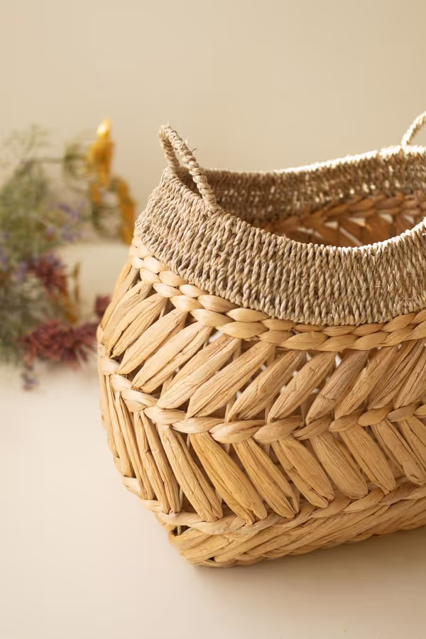 Seagrass Basket with Two Handles
