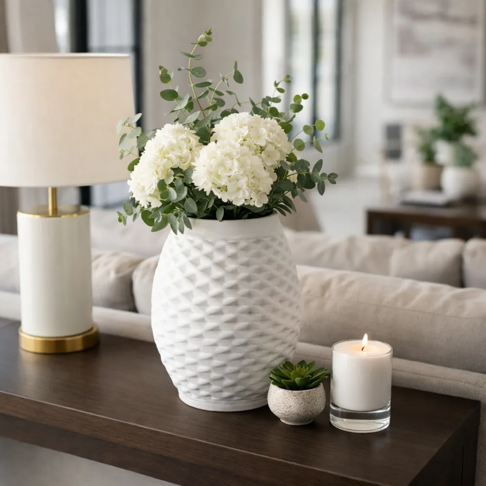 BAIRDVALE IVORY VASE 16 (IN)