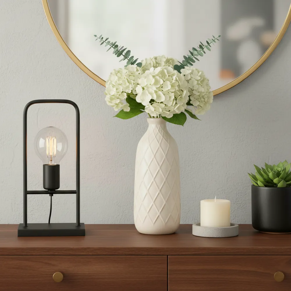 EMMONSFORD IVORY VASE 16 (IN)