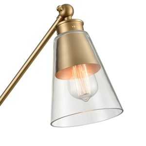 Albany 9.25'' High 1-Light Swingarm Sconce - Brushed Gold 7