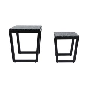 DRAKECLIFF SET OF 2 BLACK TABLE 23 (IN) 4