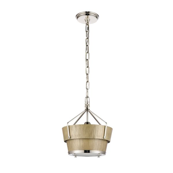 Marin 10.5'' Wide 1-Light Mini Pendant - Polished Nickel
