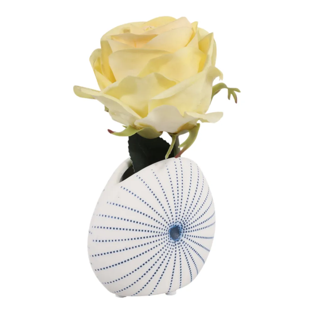 LOCHFORD WHITE VASE 4 (IN)