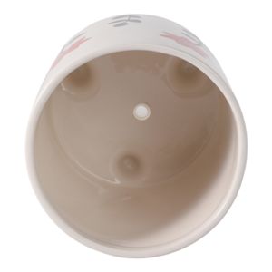 ALMAWAY WHITE PLANTER 6 (IN) 7