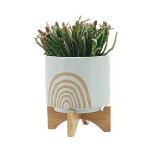 RUTHCLIFF SET OF 2 GREEN PLANTER 11 (IN) 4