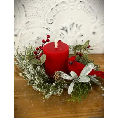 Wings of Grace 4.5in Candle Ring