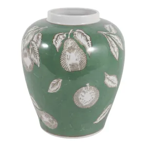 EDMONDLAND GREEN CHINOISERIE 8 (IN) 5