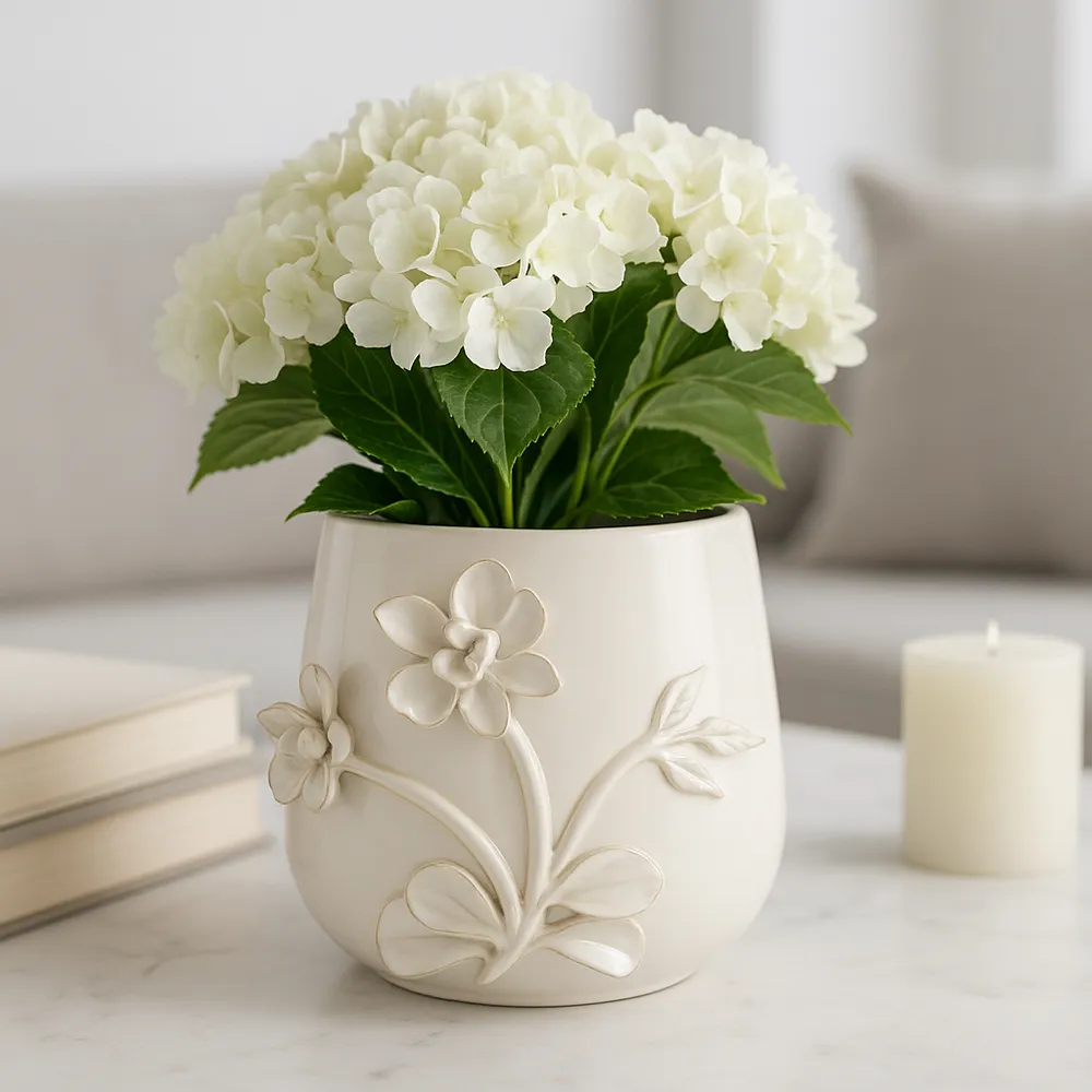 VINSONRUN IVORY PLANTER 6 (IN)