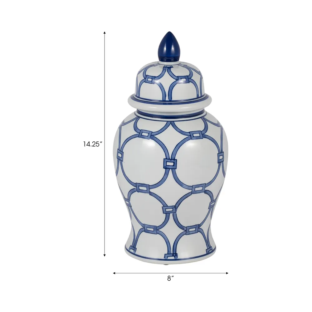 EDGARLEY BLUE CHINOISERIE 15 (IN)