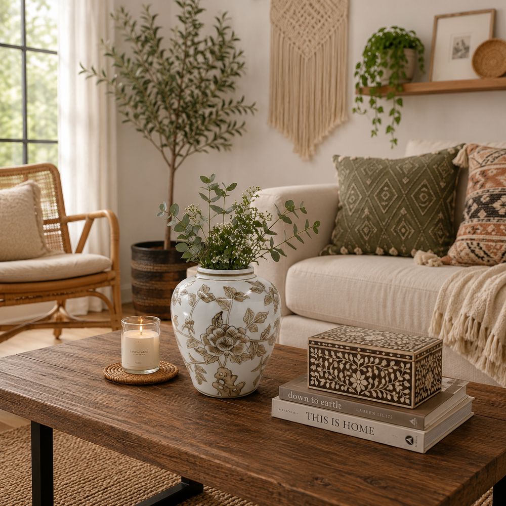 EDMONDLAND BROWN CHINOISERIE 8 (IN)