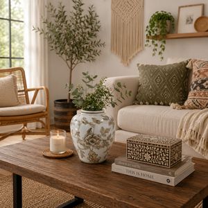 EDMONDLAND BROWN CHINOISERIE 8 (IN) 11