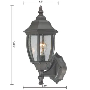 Covington 14.25'' High 1-Light Outdoor Sconce - Painted Bronze 2