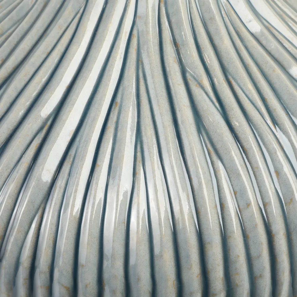 HANNAHROSE GRAY VASE 14 (IN)