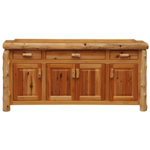 Cedar Log 75-inch Buffet - Coffee 4