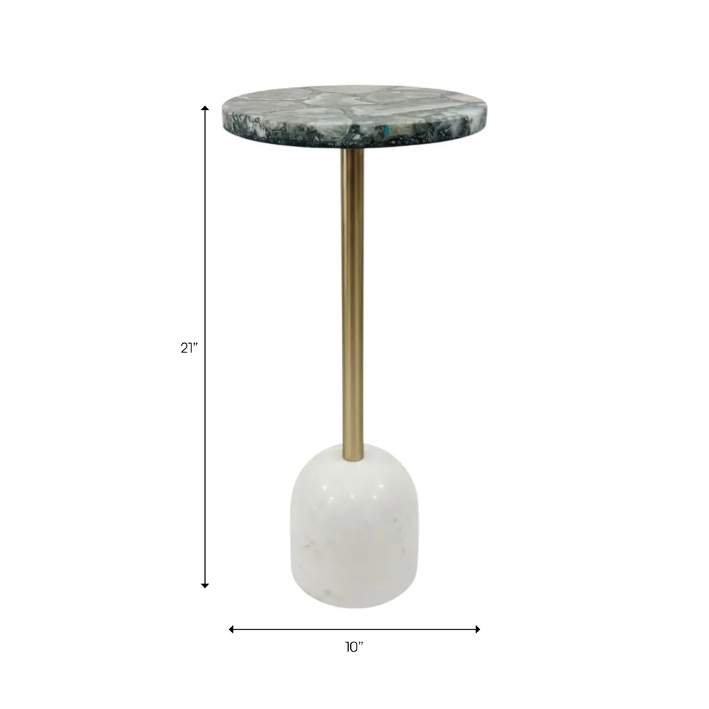 BLAIRMILL GREEN TABLE 21 (IN)