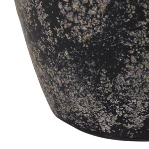WILSONMOOR BLACK VASE 12 (IN) 6
